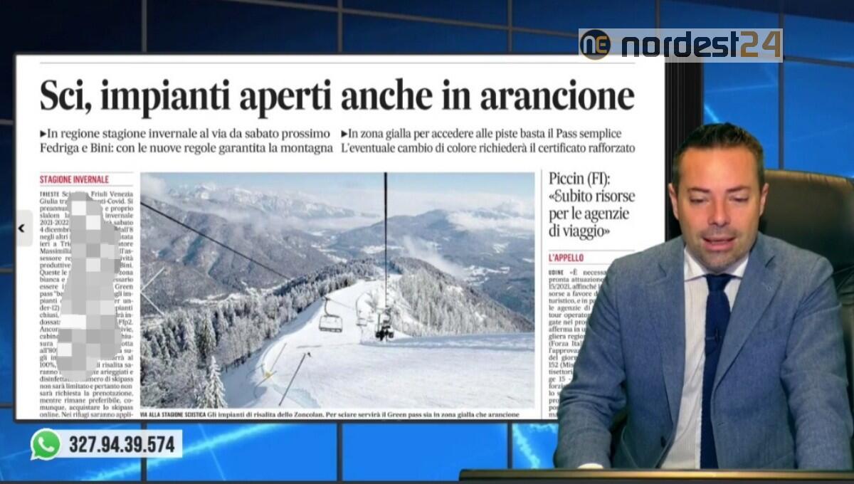 Si scierà anche in arancione. Rassegna stampa 1 dicembre - 