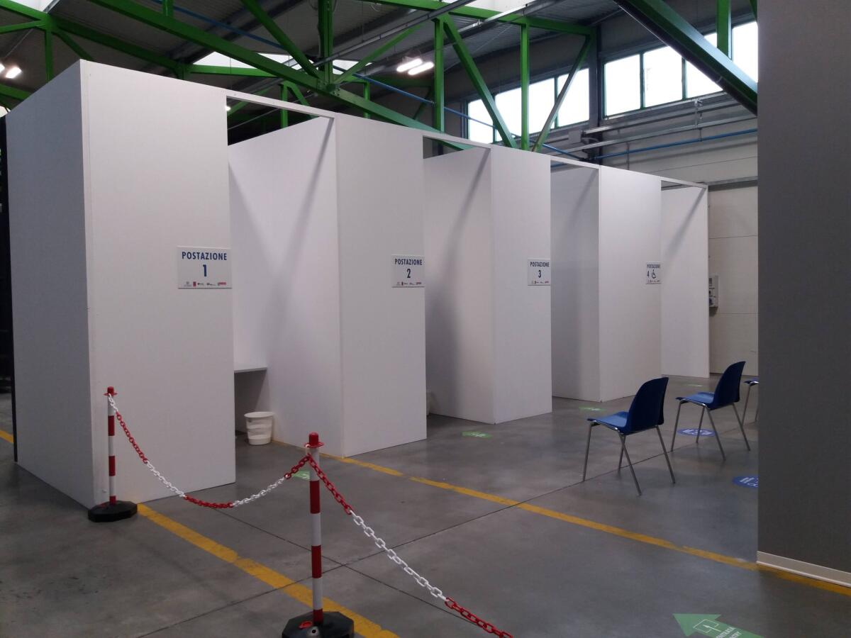 Apre il secondo hub vaccinale in Zona industriale a San Vito al Tagliamento - 