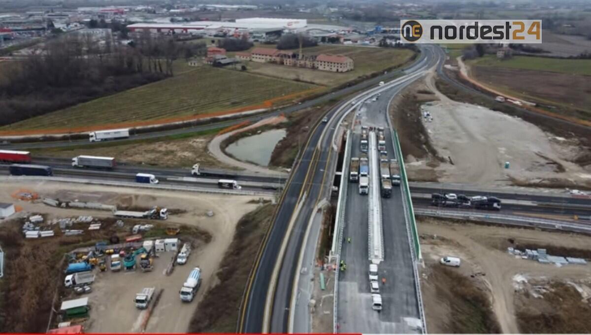 Nodo di Portogruaro, lavori e apertura al traffico del cavalcavia - 