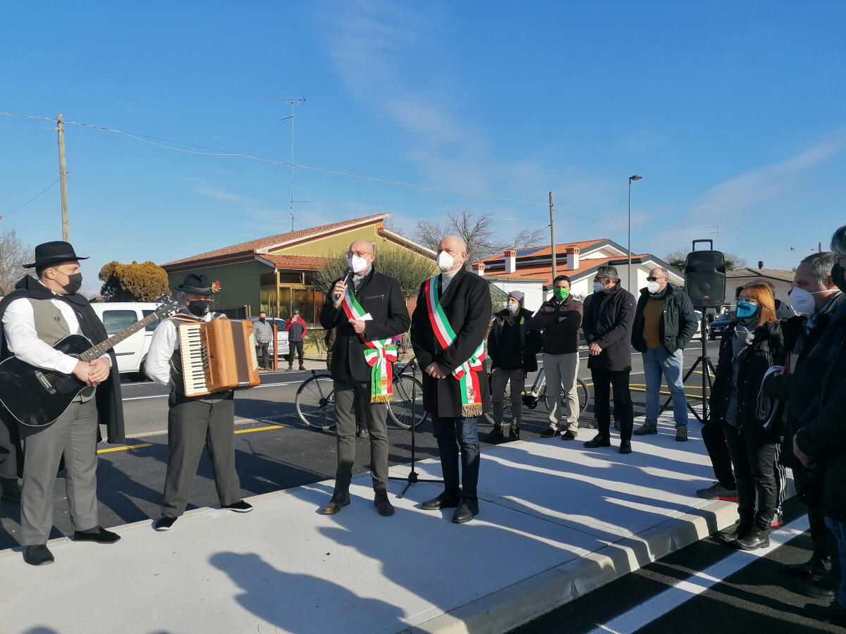 Inaugurata la pista ciclabile "Paradiso", collega San Canzian d’Isonzo e Staranzano - 