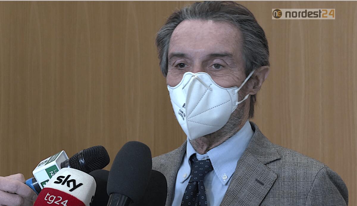 Fontana: "Frenano contagi; Lombardia resta zona gialla" - 