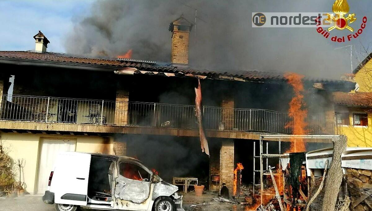 Incendio a Bagnarola di Sesto al Reghena: abitazione inagibile, danni ingenti - 