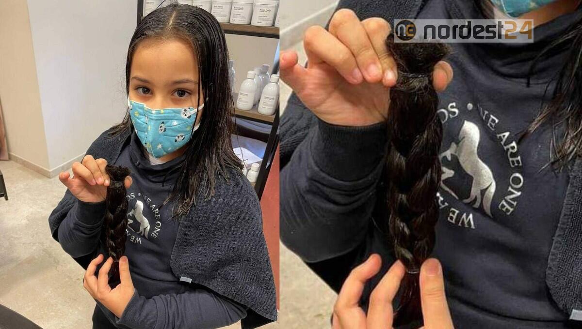 Sophie, 9 anni, dona i suoi capelli alle bambine malate oncologiche - 