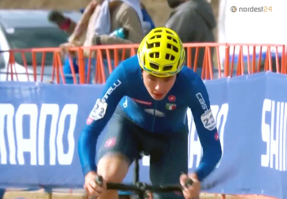 Davide Toneatti sul gradino più alto ai mondiali nel Team Relay - 