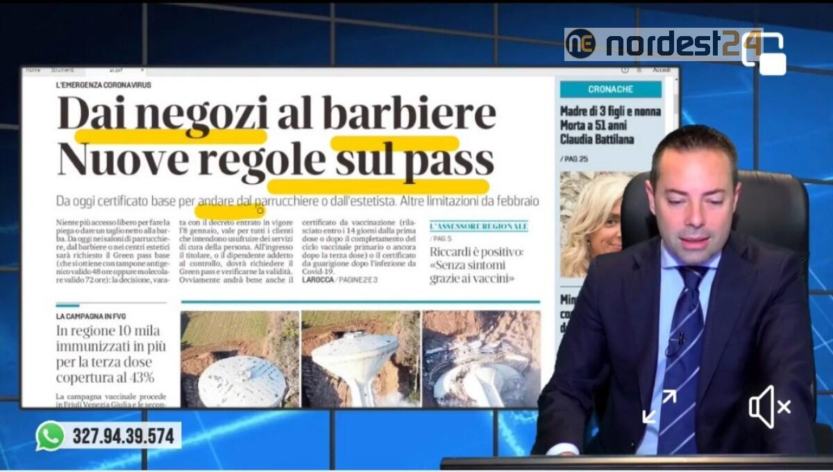 Da oggi Green pass per clienti di parrucchieri, centri estetici, barbieri. Rassegna stampa 20 gennaio 2022 - 