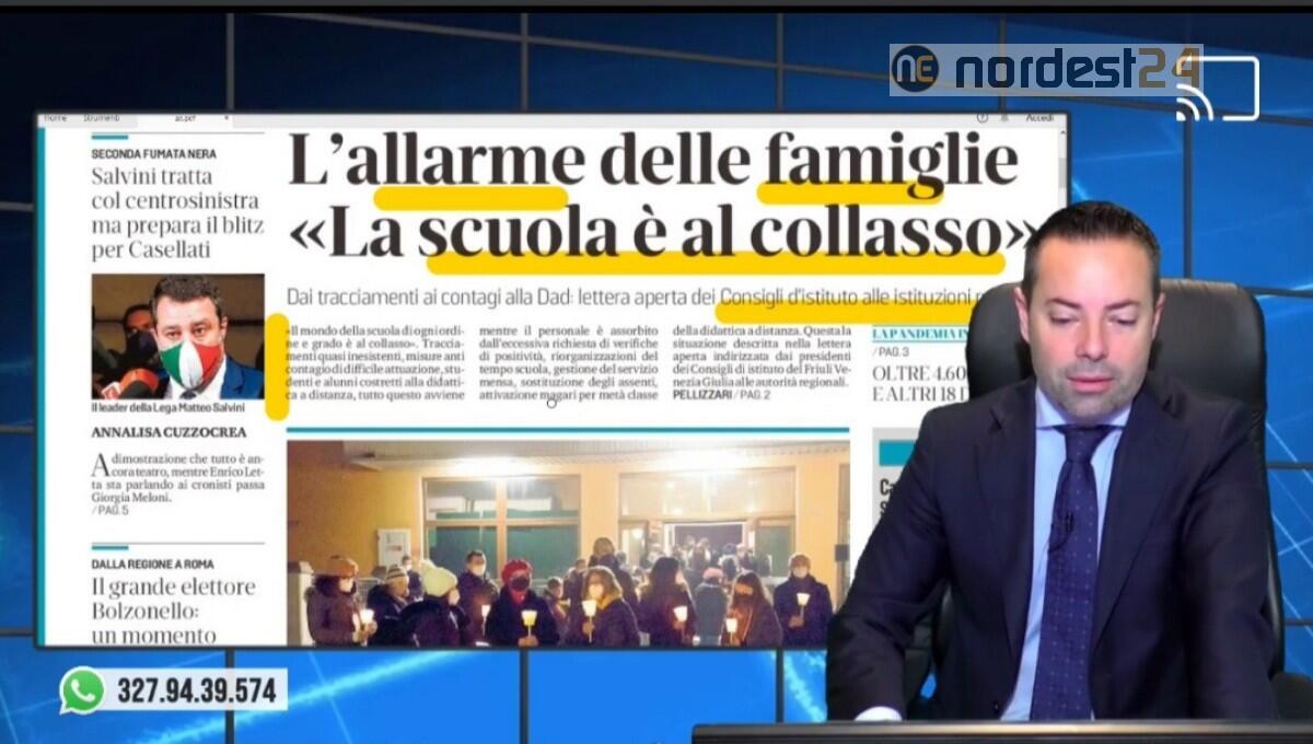 "La scuola è al collasso tra tamponi, Dad ed assenze". Rassegna stampa 26 gennaio 2022 - 