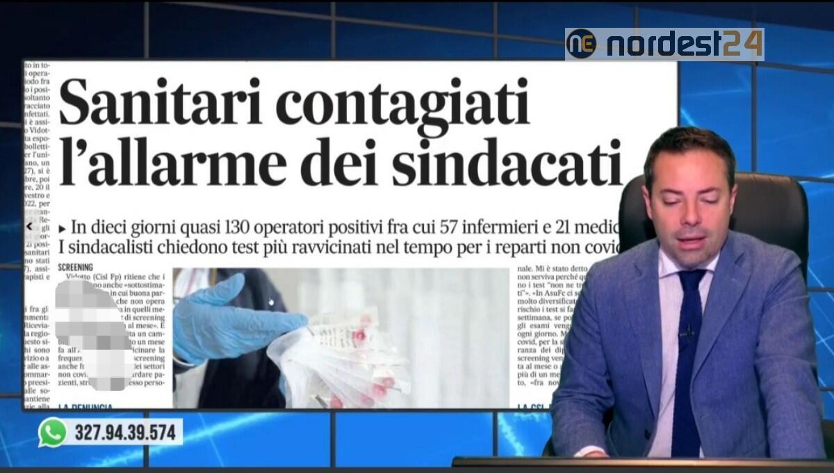 Sanitari contagiati, l'allarme dei sindacati. Rassegna stampa 4 gennaio - 