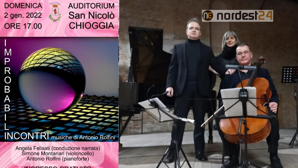 Applaudito concerto all’auditorium di Chioggia, 'Improbabili incontri' con musiche di Antonio Rolfini - 