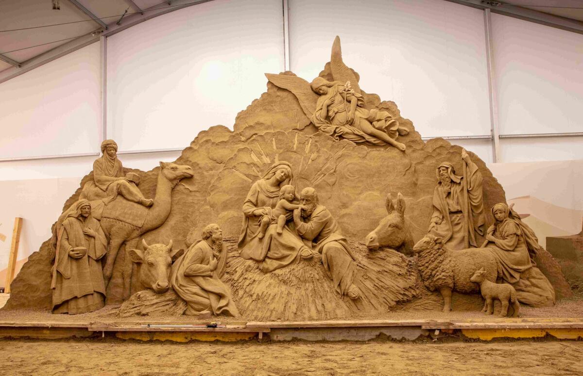 Jesolo Sand Nativity più forte di maltempo e restrizioni - 