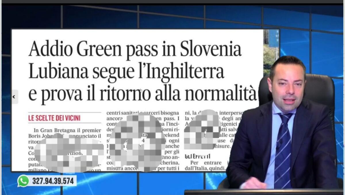 Addio Green pass in Slovenia. Rassegna stampa 22 febbraio 2022 - 