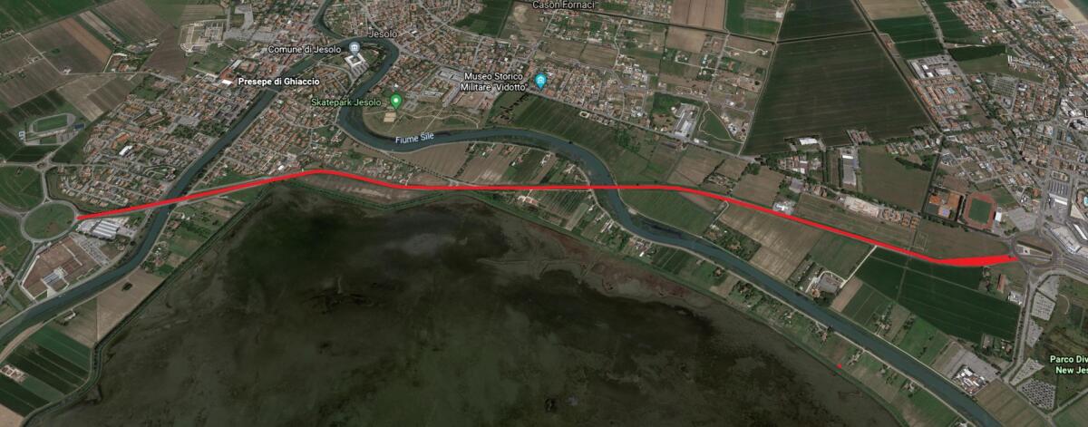 Trasporto eccezionale, chiude temporaneamente via Adriatico a Jesolo - 