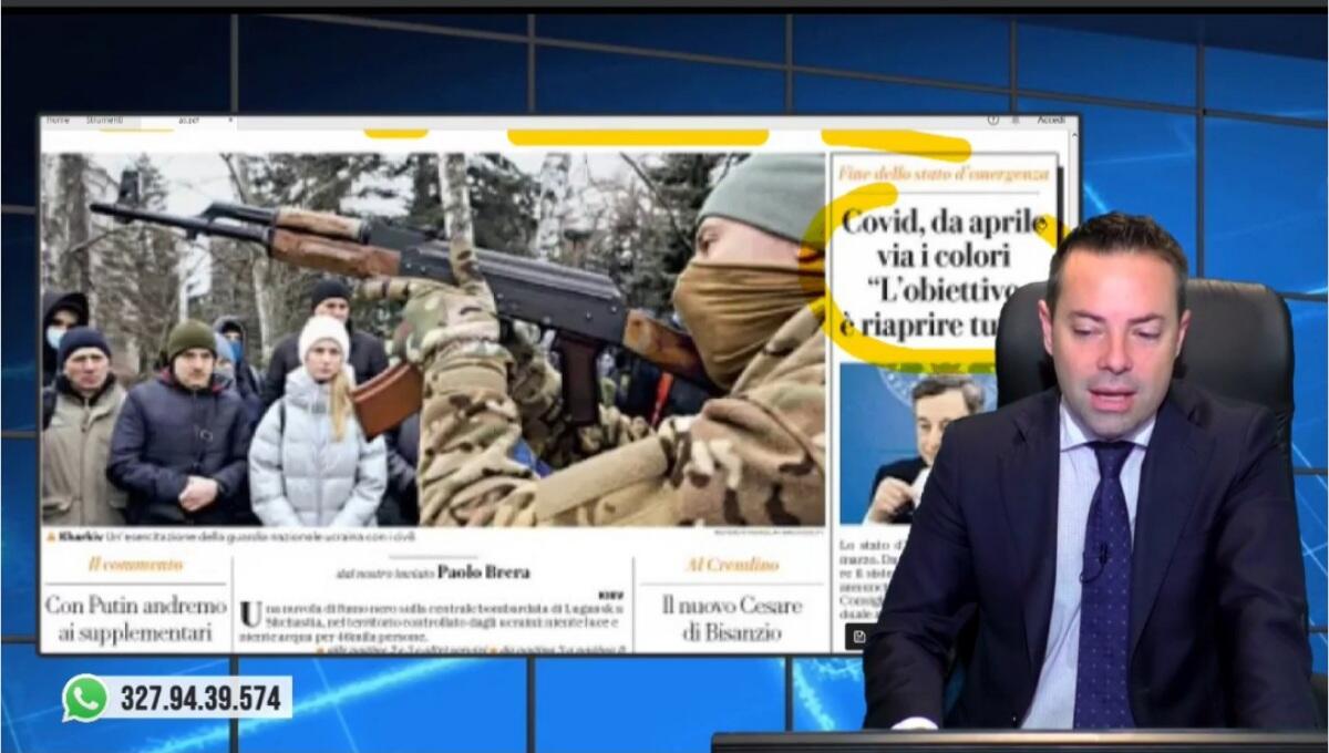 Draghi, l'Emergenza è finita, via anche i colori. Rassegna stampa 24 febbraio 2022 - 