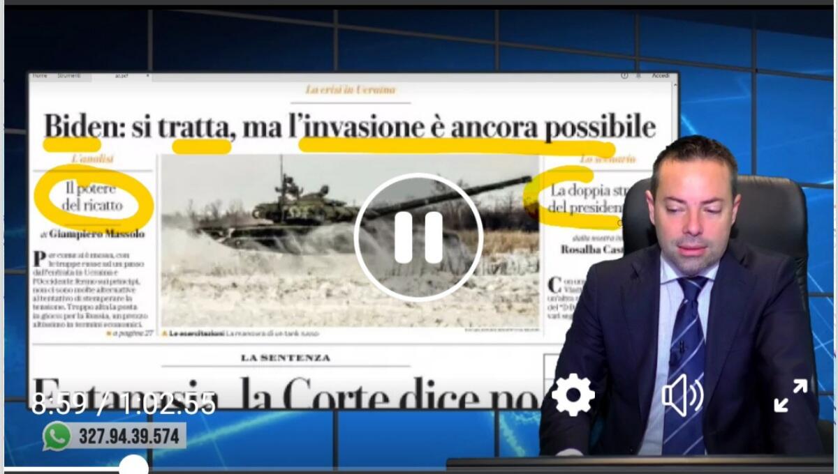 Ucraina, la frenata di Putin. Rassegna stampa 16 febbraio 2022 - 
