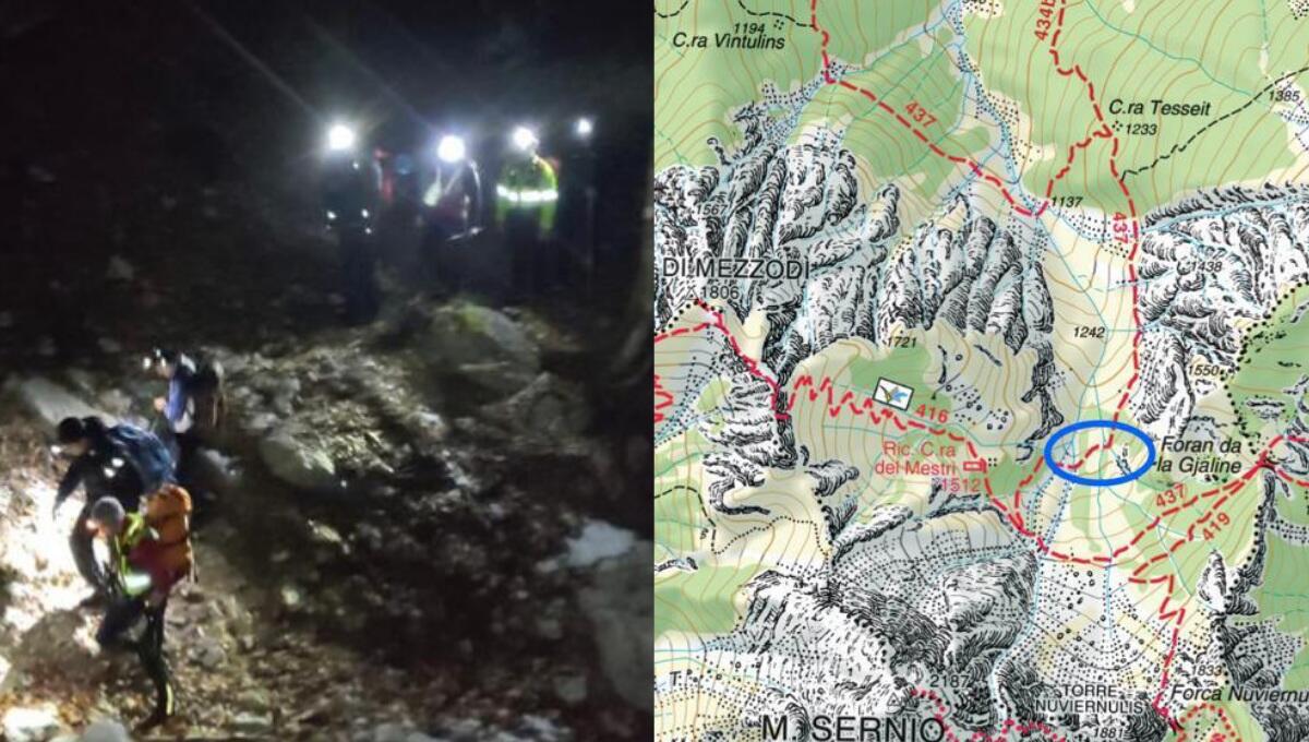 Tre giovani escursionisti  bloccati dalla neve chiedono aiuto - 