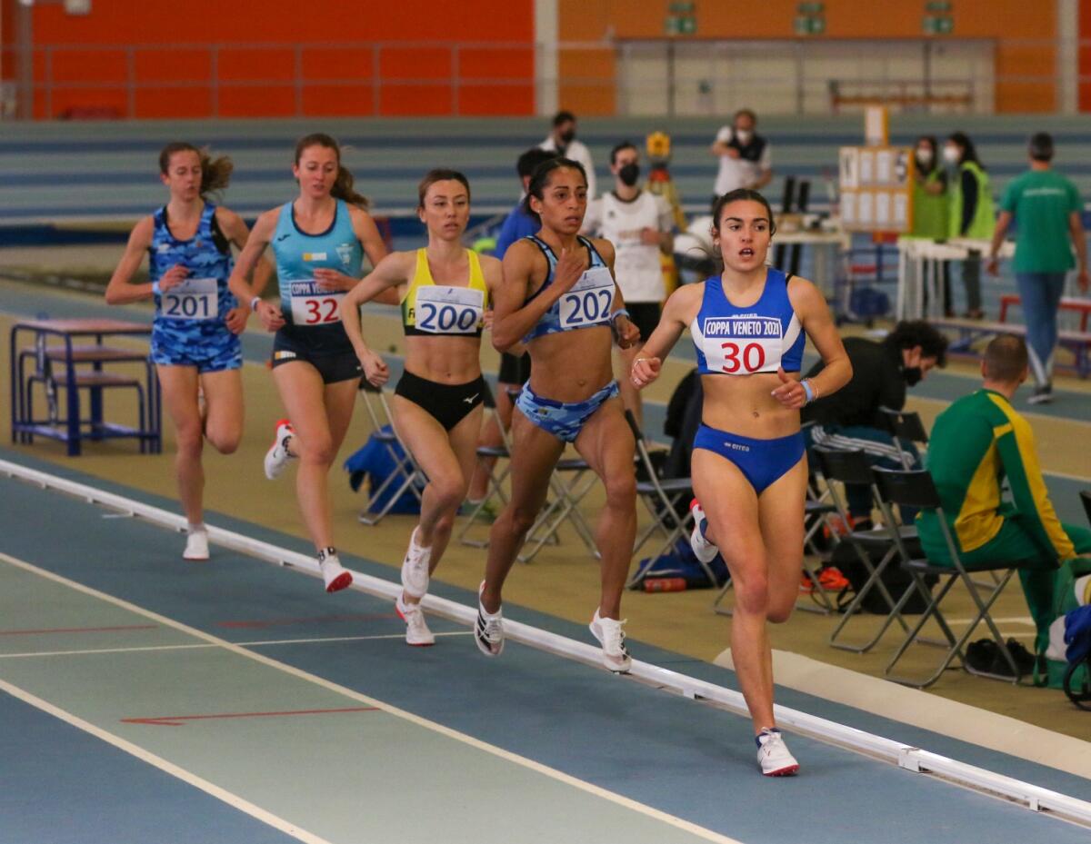 Padova, mezzofondo da applausi nel sabato al Palaindoor - 