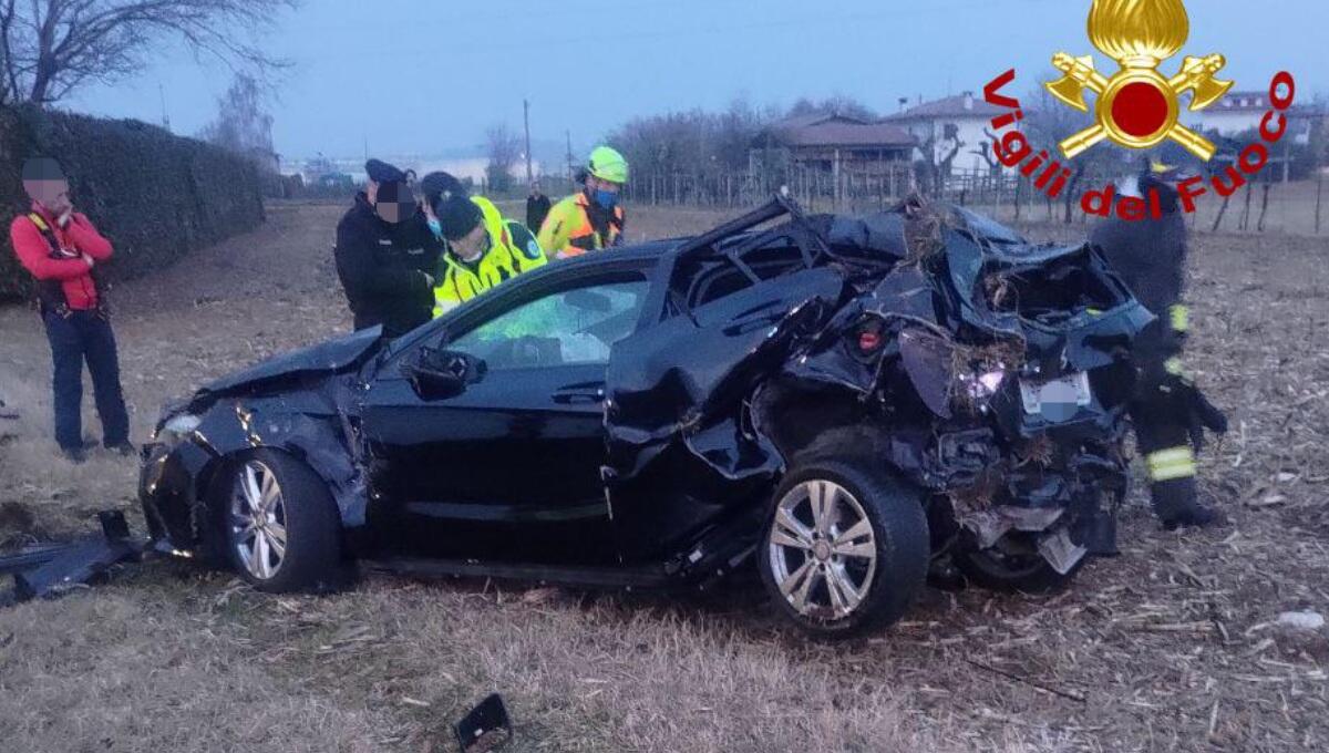 Tragico incidente a Sernaglia della Battaglia: morta una donna, due persone ferite - 