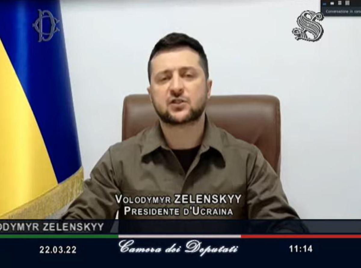 Cosa ha detto Zelensky al Parlamento italiano: il discorso integrale - 