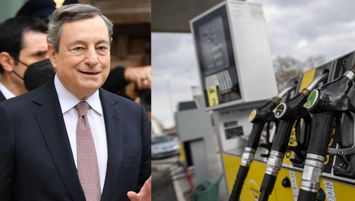 Decreto, dietrofront di Draghi su carburanti: 25 centesimi di sconto. Via libera del Cdm - 