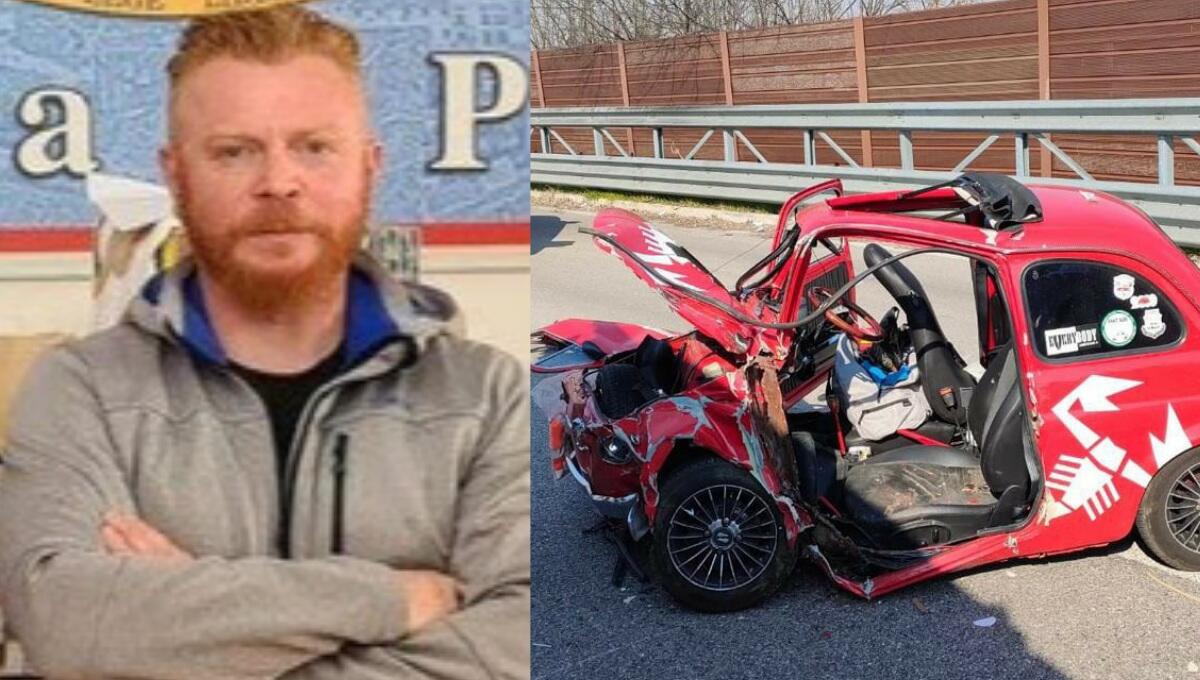 Scontro frontale in tangenziale: morto l'agente di Polizia Leonardo Braido - 