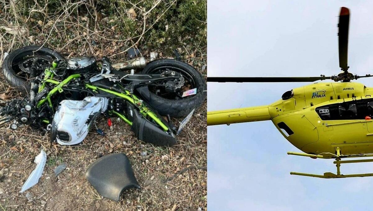 Tragico incidente in moto: il 19enne Antonino Fazzino morto tra le braccia del padre - 