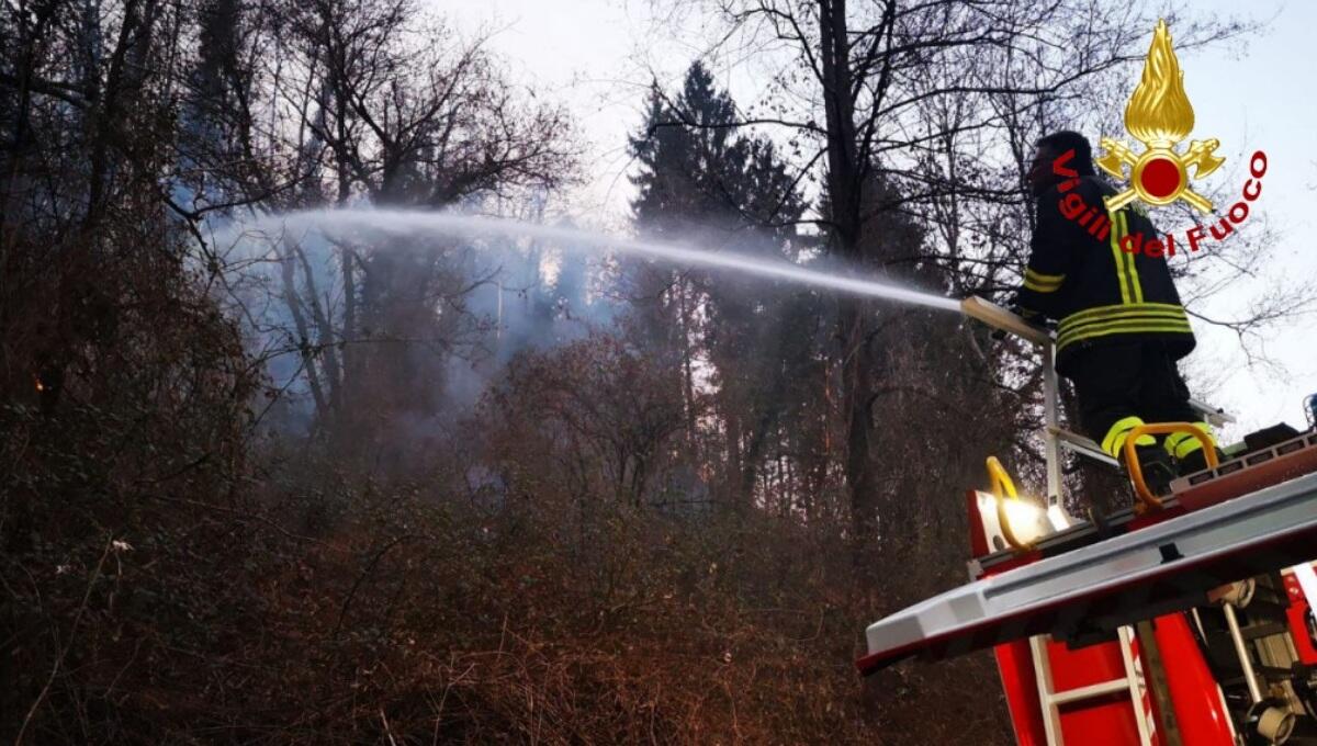 Bruciano i boschi a Tarcento: fiamme domate in 5 ore - 