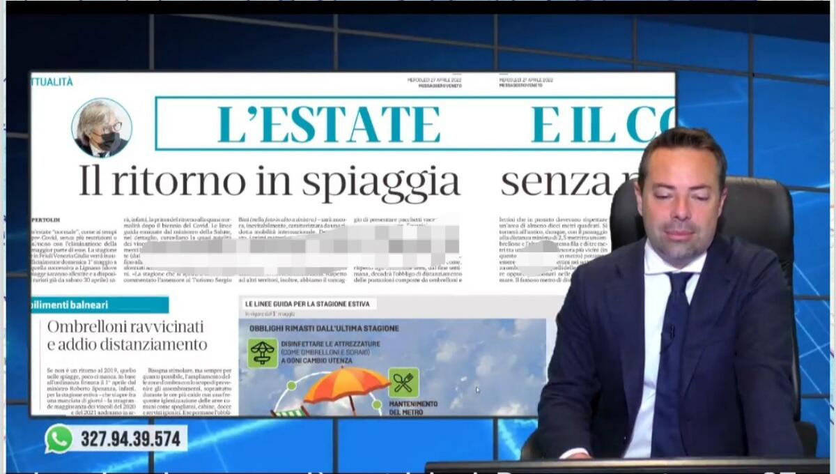 In spiaggia senza più restrizioni. Rassegna stampa 27 aprile 2022 - 