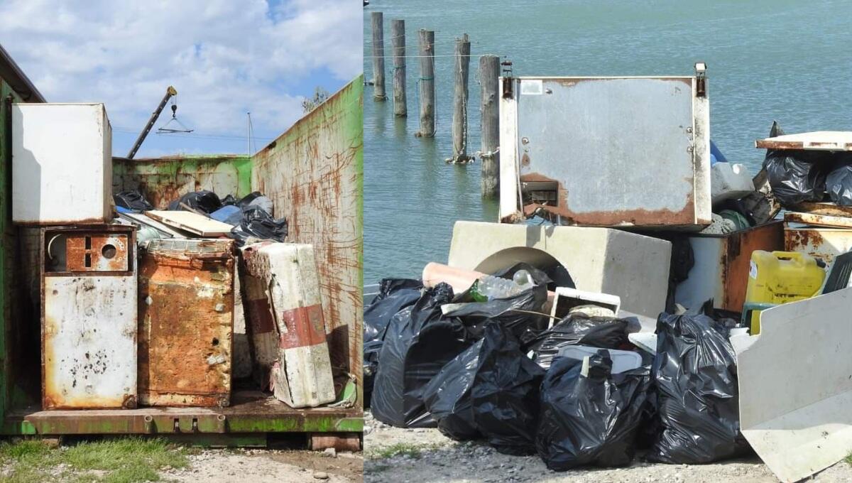 A Bibione maxi raccolta rifiuti grazie ai volontari: riempito un intero container - 