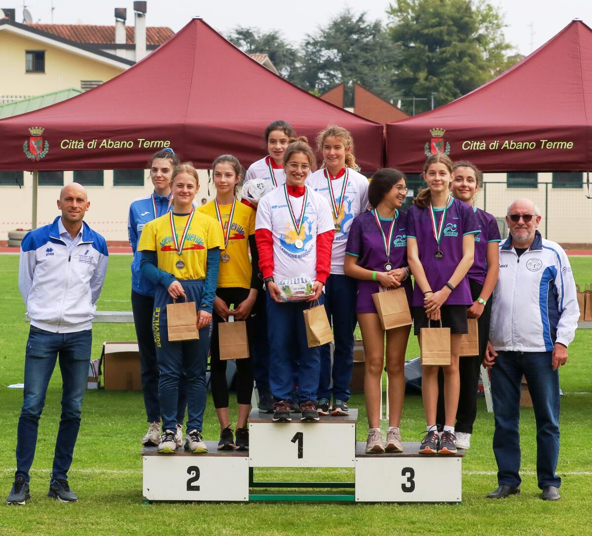 Campionati regionali di staffette: Trevisatletica fa poker, cadette record per la Silca Ultralite - 