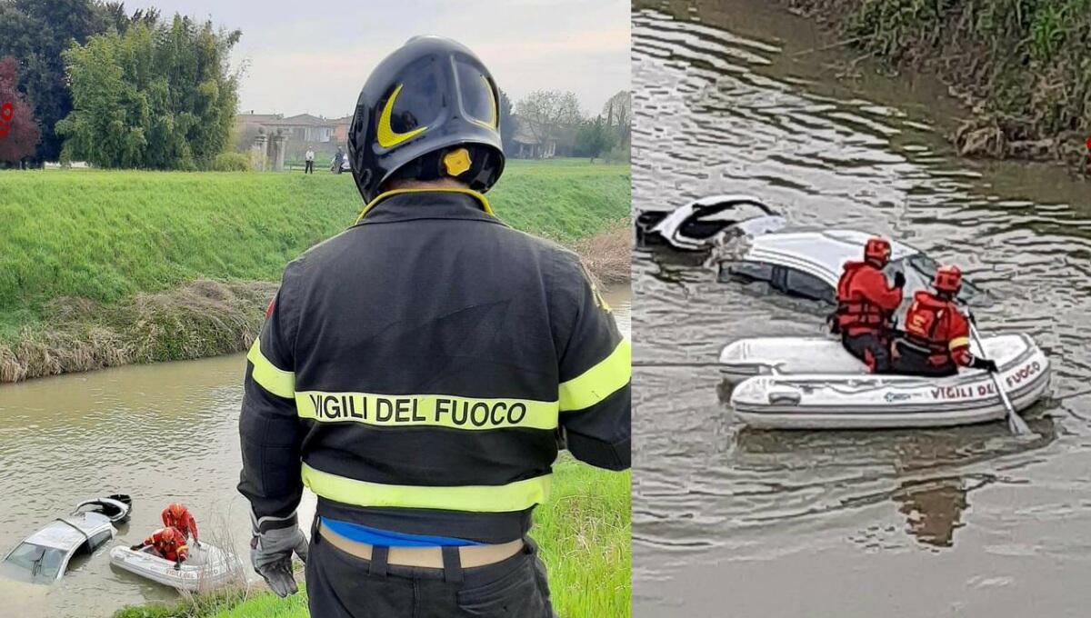 Finisce con l'auto nel fiume: salvo l'automobilista - 