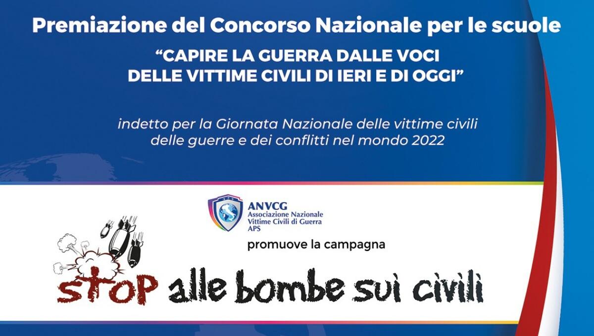 ANVCG, le scuole del Fvg alla premiazione del concorso "Capire la guerra dalle voci delle vittime civili di ieri e di oggi" - 