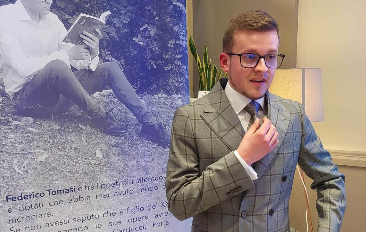 Presentato "Clochar", le emozioni in versi del giovane trevigiano Federico Tomasi - 