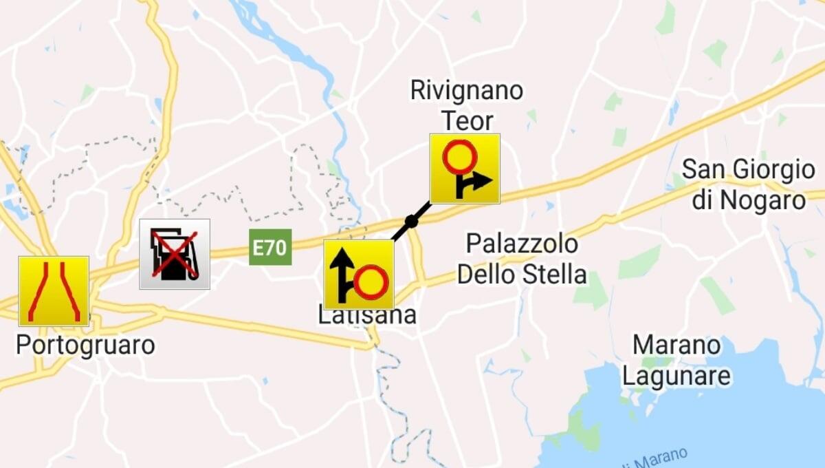 A4, chiuso il tratto Latisana Portogruaro: cosa è successo - 