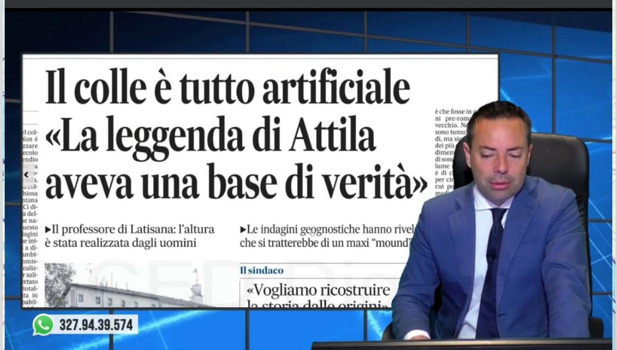 Il colle del castello di Udine è tutto artificiale. Rassegna stampa 8 aprile 2022 - 