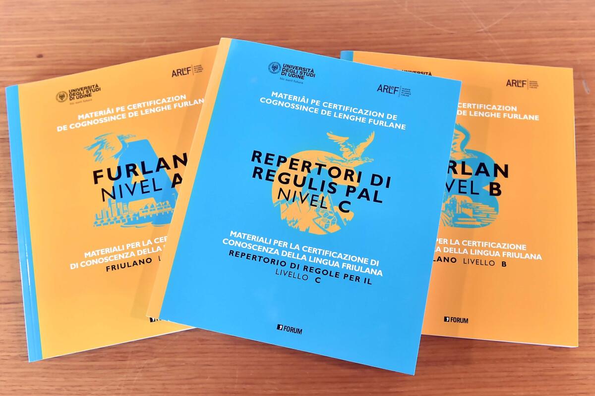 Certificazione del friulano: presentati i nuovi strumenti didattici - 