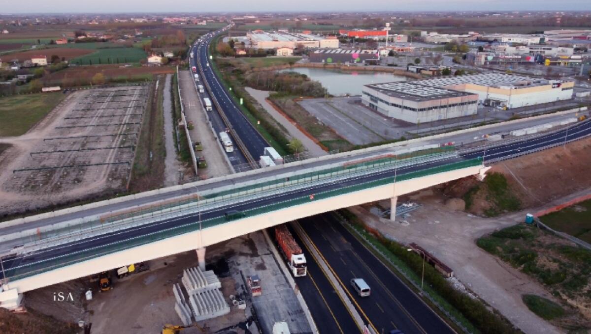 Portogruaro, aperto al traffico il nuovo cavalcavia sp 251 - 