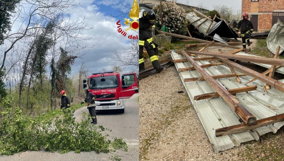 Il maltempo flagella il Friuli Venezia Giulia: 100 interventi dei pompieri - 