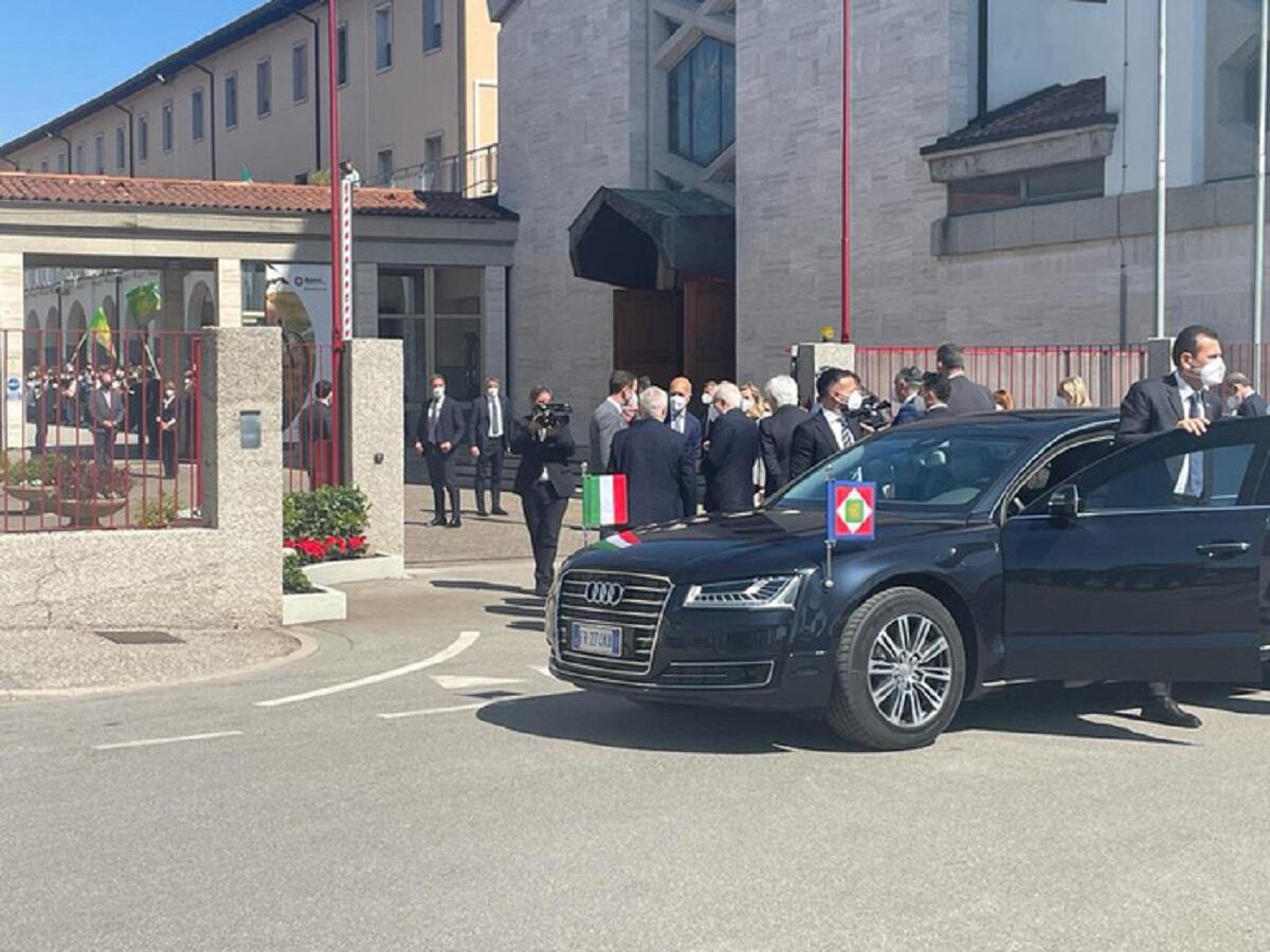 Mattarella arrivato a Udine in visita al Bearzi, nel ricordo di Lorenzo Parelli - 
