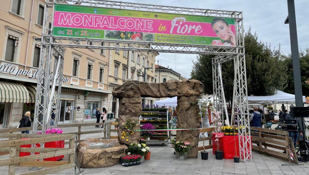 Inaugurata oggi Monfalcone in Fiore 2022, fino al 25 aprile - 