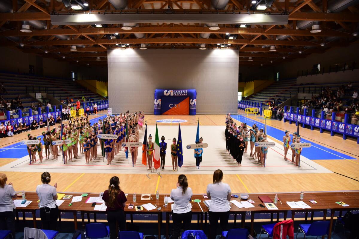 Ginnastica ritmica, mille farfalle in volo a Lignano Sabbiadoro - 