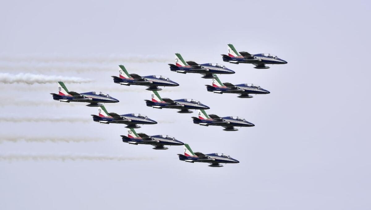 Rivolto 1 maggio, Frecce Tricolori: il video dell'ultimo volo di addestramento - 