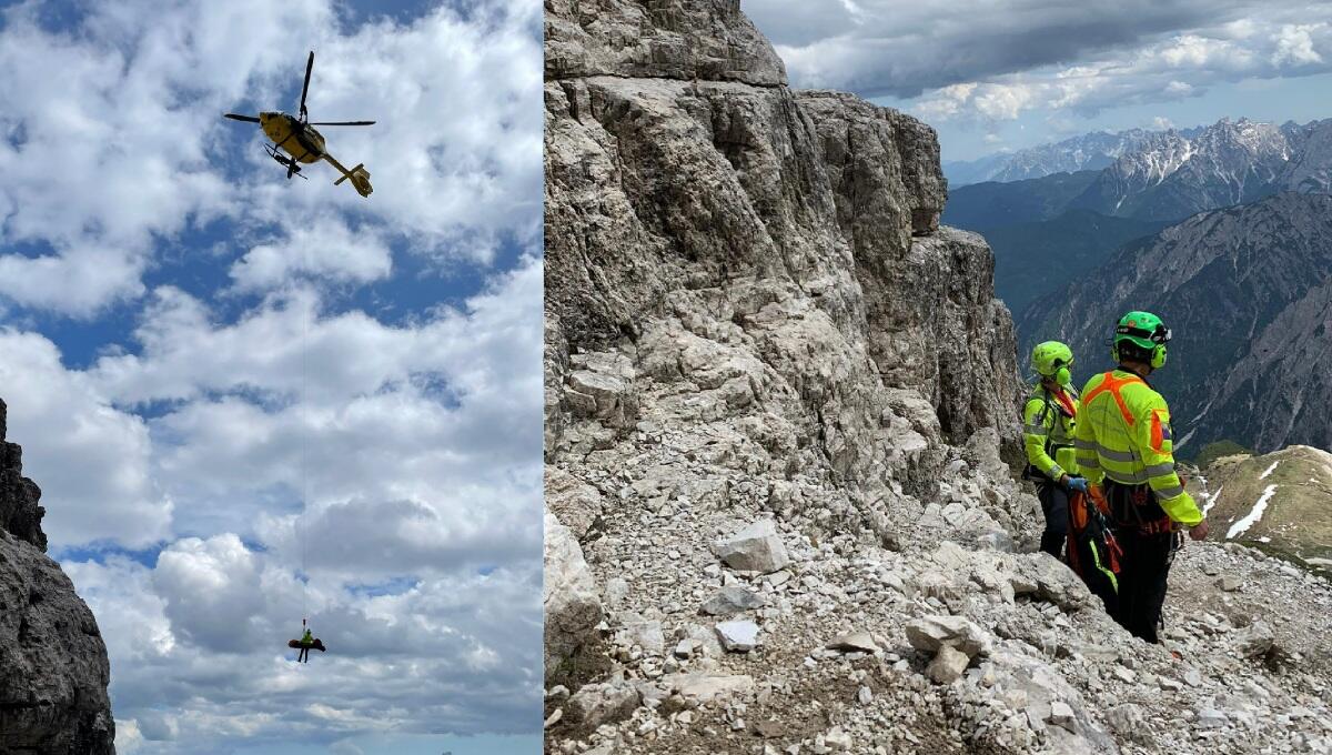 Due interventi di soccorso sulle montagne bellunesi - 