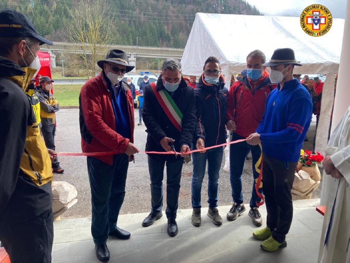 Inaugurata a Tarvisio la nuova sede della stazione di Cave del Predil del Soccorso Alpino e Speleologico - 