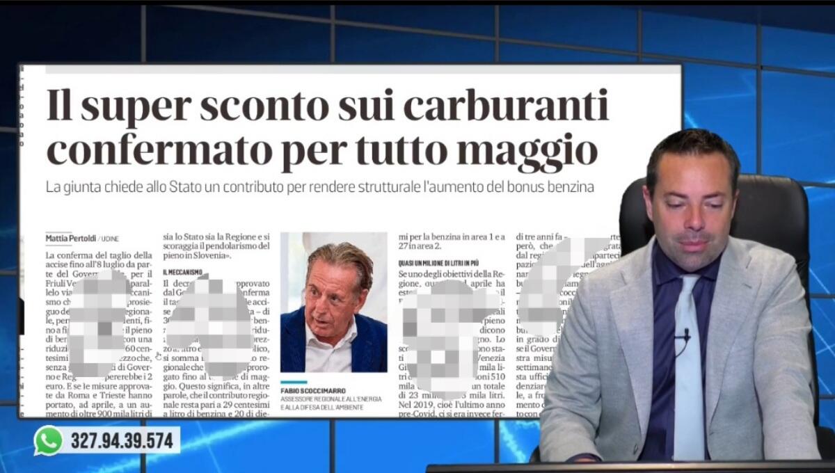 Super sconto carburanti in Fvg confermato tutto maggio. Rassegna stampa 4 maggio 2022 - 