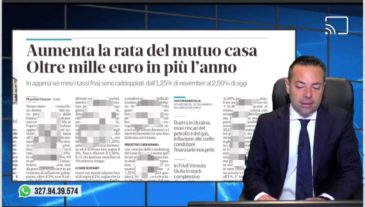 Mutui casa più cari. Rassegna stampa 17 maggio 2022 - 