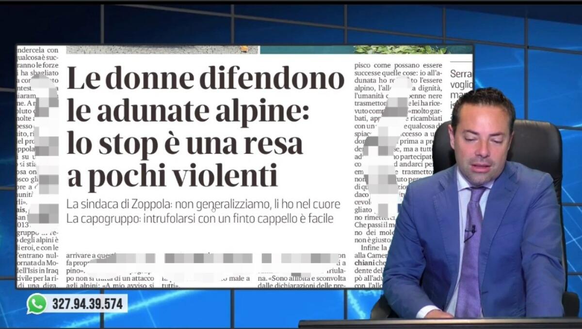 Alpini, "non fermate le adunate". Rassegna stampa 13 maggio 2002 - 