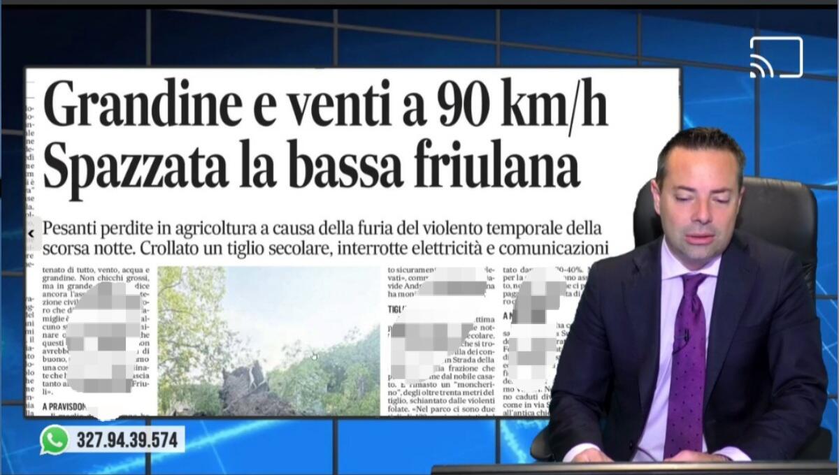Tempesta nella Bassa, campagne ko. Rassegna stampa 26 maggio - 