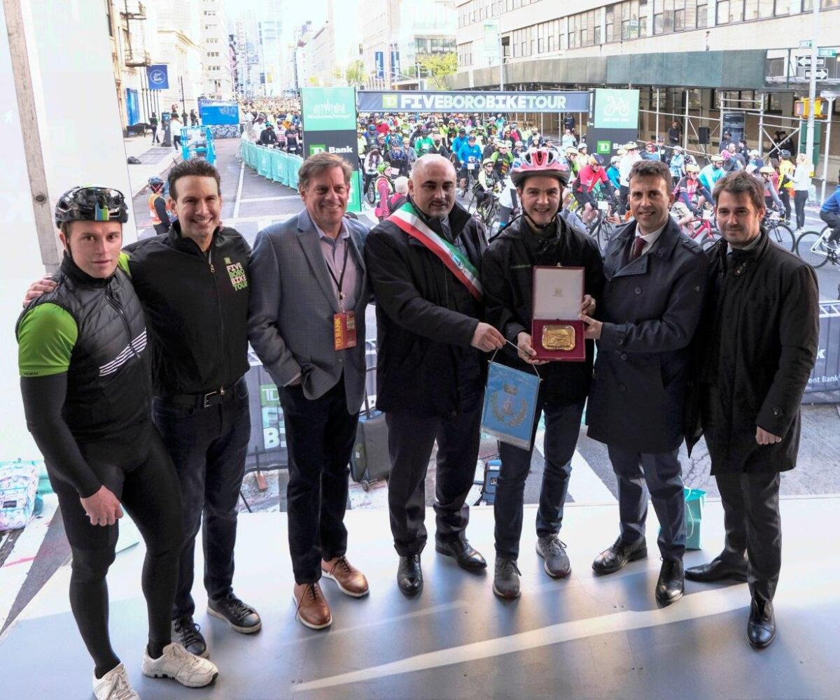 Da Valdobbiadene a New York: la Prosecco Cycling e il Veneto raccolgono applausi negli Usa - 