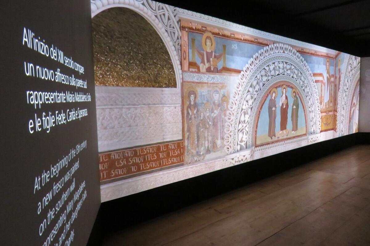 Cividale, Il Comune inaugura RECOLOR e apre due sale multimediali dove ammirare immagini e scorci inediti del Tempietto Longobardo e di Piazza Paolo Diacono - 