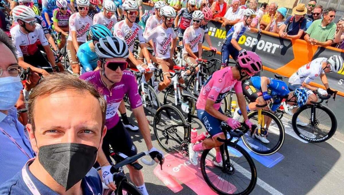 Marano. Partito il Giro d'Italia, Fedriga: "vetrina per il territorio" - 