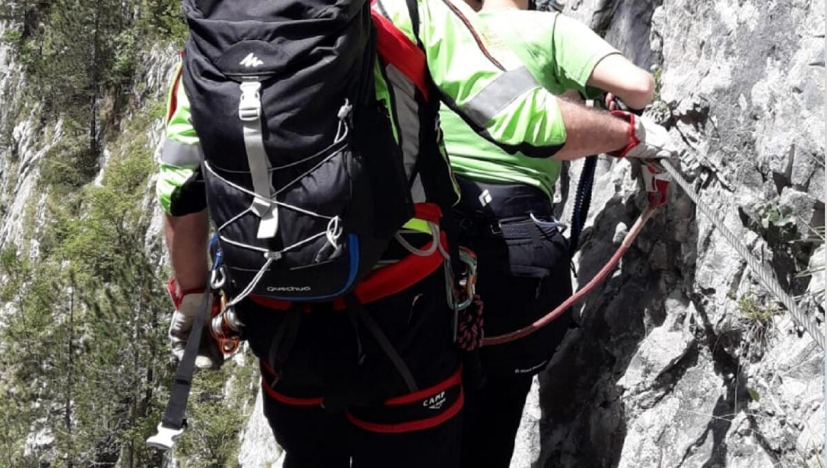 Malessere e paura sulla Ferrata: soccorsa 24enne triestina - 